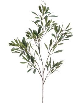 Искусственное растение Olive leaf spray green / Олива ветка H122cm