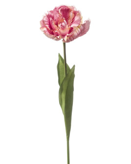 Artificial Plant Tulip Paris Pink H66cm