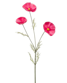 Artificial Plant Cosmos Pink H80cm