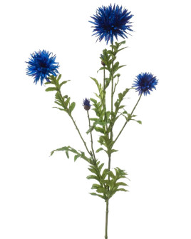 Искусственное растение Centaurea Blue / Василёк ветка H100cm