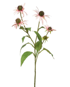Artificial Plant Rudbeckia Pink Branch H73cm