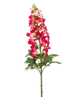 Artificial Plant Antirrhinum Fuchsia H92cm