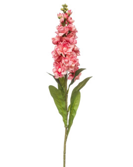 Artificial Plant Matthiola Coral H80cm