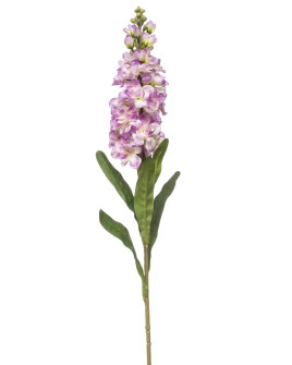 Artificial Plant Matthiola Purple H80cm