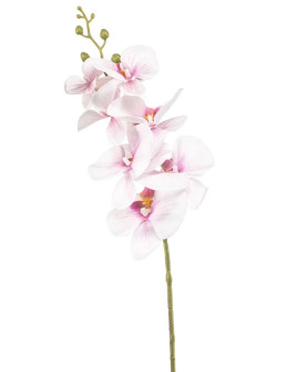 Artificial Plant Orchid Phalaenopsis Pink H84cm