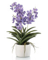 Artificial Plant Orchid Vanda Violet H60cm NKoop EEG