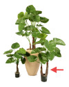 Искусственное растение Alocasia Calidora / Алоказия Калидора H100cm NKoop FW