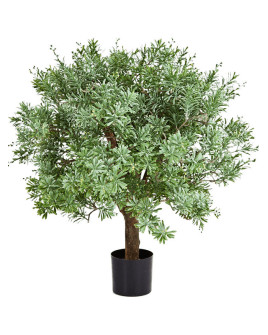 Искусственное растение Crossostephium Ball Tree / Кроссостефиум дерево H60cm