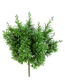 Искусственное растение Crossostephium Bush berries / Кроссостефиум с ягодами H38cm