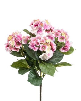 Искусственное растение Hydrangea Bush Pink / Гортензия H40cm