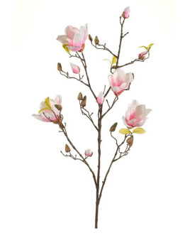 Искусственное растение Magnolia Pink / Магнолия ветка H105cm