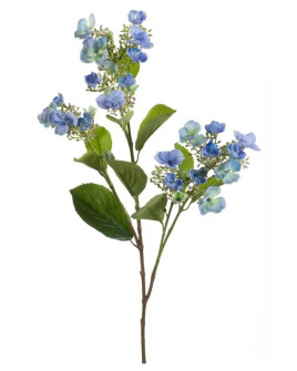 Искусственное растение Hydrangea Branch Blue / Гортензия ветка H75cm