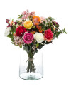 Букет из искусственных цветов Flame Roses H78cm NKoop EEG