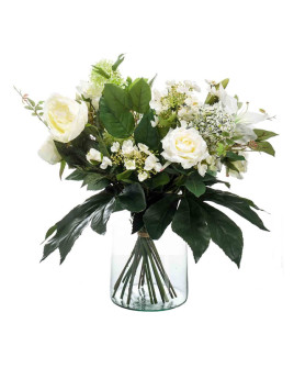Букет из искусственных цветов White Dream H75cm