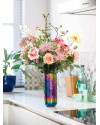 Букет из искусственных цветов Mistic Summer H110cm NKoop EEG