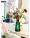 Artificial flower bouquet XL Flower Bomb H75cm NKoop EEG
