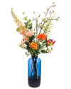 Artificial flower bouquet XL Happy Orange H110cm NKoop EEG