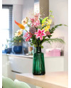 Artificial flower bouquet XL Colourful Rebel H105cm NKoop EEG