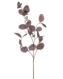 Искусственное растение Eucalyptus Dark Purple branch / Эвкалипт ветка H73cm
