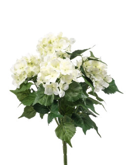 Искусственное растение Hydrangea Bush White / Гортензия H38cm
