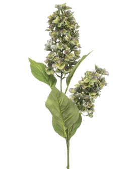 Artificial Plant Hydrangea Paniculata Green H76cm