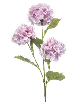 Artificial Plant Hydrangea Pink H75cm