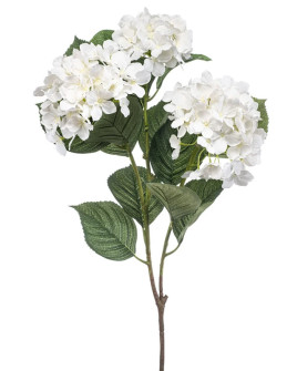 Artificial Plant Hydrangea White H100cm