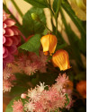 Искусственное растение Sandersonia spray Orange / Сандерсония оранжевая ветка H95cm NKoop EEG