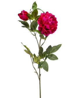 Artificial flower Peony spray Beauty H100cm