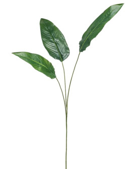 Искусственное растение Strelitzia leaf spray / Стрелиция ветка H135cm