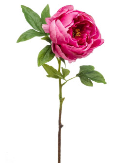 Artificial flower Peony spray Beauty H63cm