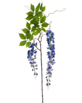 Искусственное растение Wisteria Branch Blue / Глициния ветка H145cm