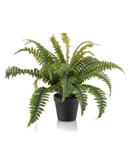 Искусственное растение Boston fern bush / Папоротник Бостон куст H40cm