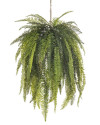 Искусственное растение Fern Nephrolepis hanging / Папоротник Нефролепис H110cm NKoop EEG