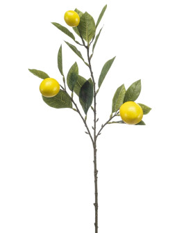 Искусственное растение Lemon fruit spray / Лимонная ветка H65cm