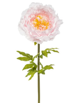 Artificial flower Peony Giant spray Pink H115cm