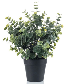 Искусственное растение Eucalyptus bush Green-Grey / Эвкалипт куст H30cm