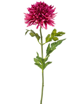 Artificial Flower Chrysanthemum Mum spray Beauty H70cm