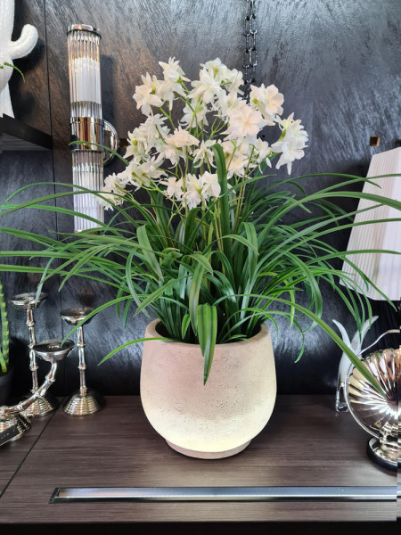 Artificial Plant Orchid Wild white H85cm NKoop FW
