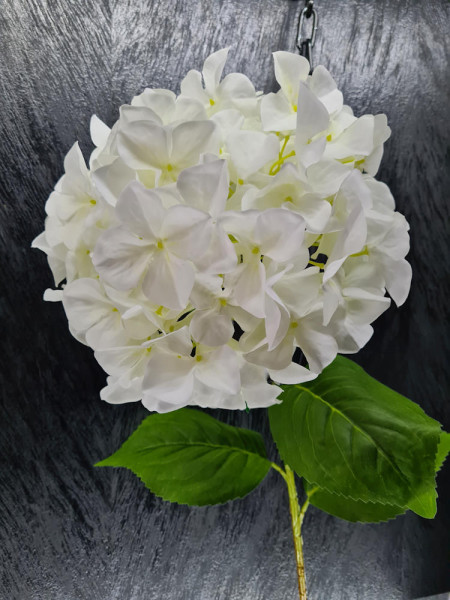 Artificial Plant Hydrangea XL White H90cm NKoop EEG
