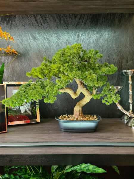 Искусственная Сосна Бонсай мини H44cm NKoop FW