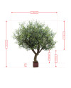 Искусственное Оливковое дерево / Olive Tree Natural H210cm NKoop FW
