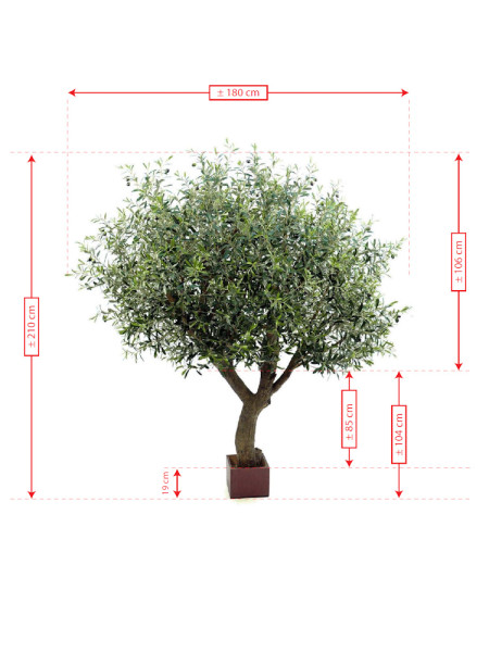 Искусственное Оливковое дерево / Olive Tree Natural H210cm NKoop FW