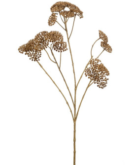 Искусственное растение Achillea spray Brown / Тысячелистник ветка коричневый H72cm