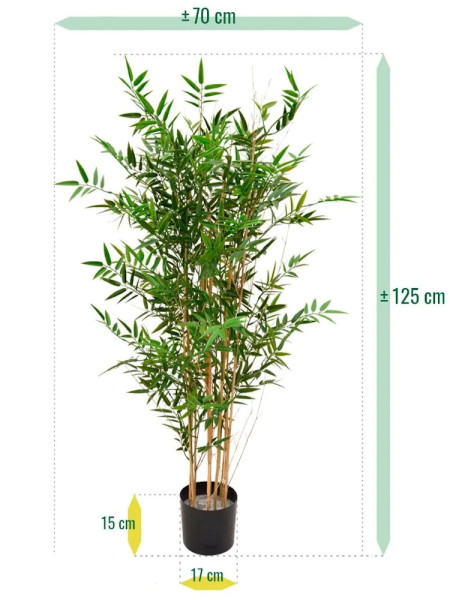 Artificial Japanese Bamboo Plant H120cm NKoop DP