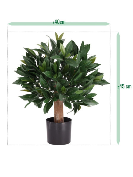 Штучне Лаврове дерево H45cm NKoop DP