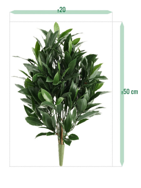 Штучний лавровий кущ H50cm NKoop DP