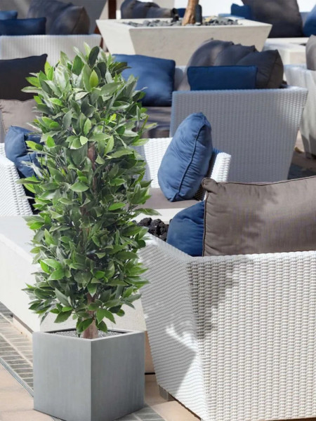 Artificial Laurel Bay column tree H125cm NKoop DP