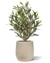 Штучний оливковий кущ H50cm NKoop DP