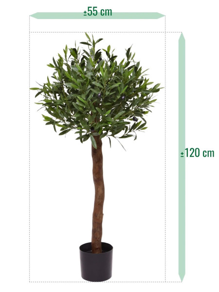 Штучне Оливкове дерево H120cm NKoop DP